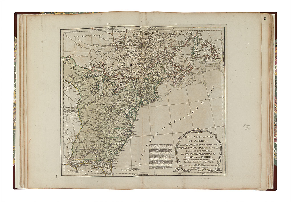 JEFFERYS, THOMAS; SAYER, R.; and BENNETT, J. The American Atlas, or a Geographical Description of the Whole Continent of America.